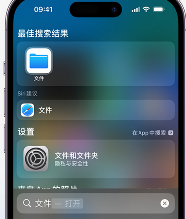 江汉石油管理局apple维修中心分享iPhone文件应用中存储和找到下载文件 